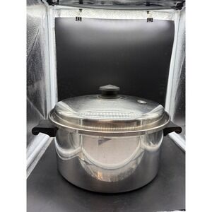 Saladmaster 18-8 Tri-Clad Stainless Steel Stock Pot with Vapo Lid Dallas Texas